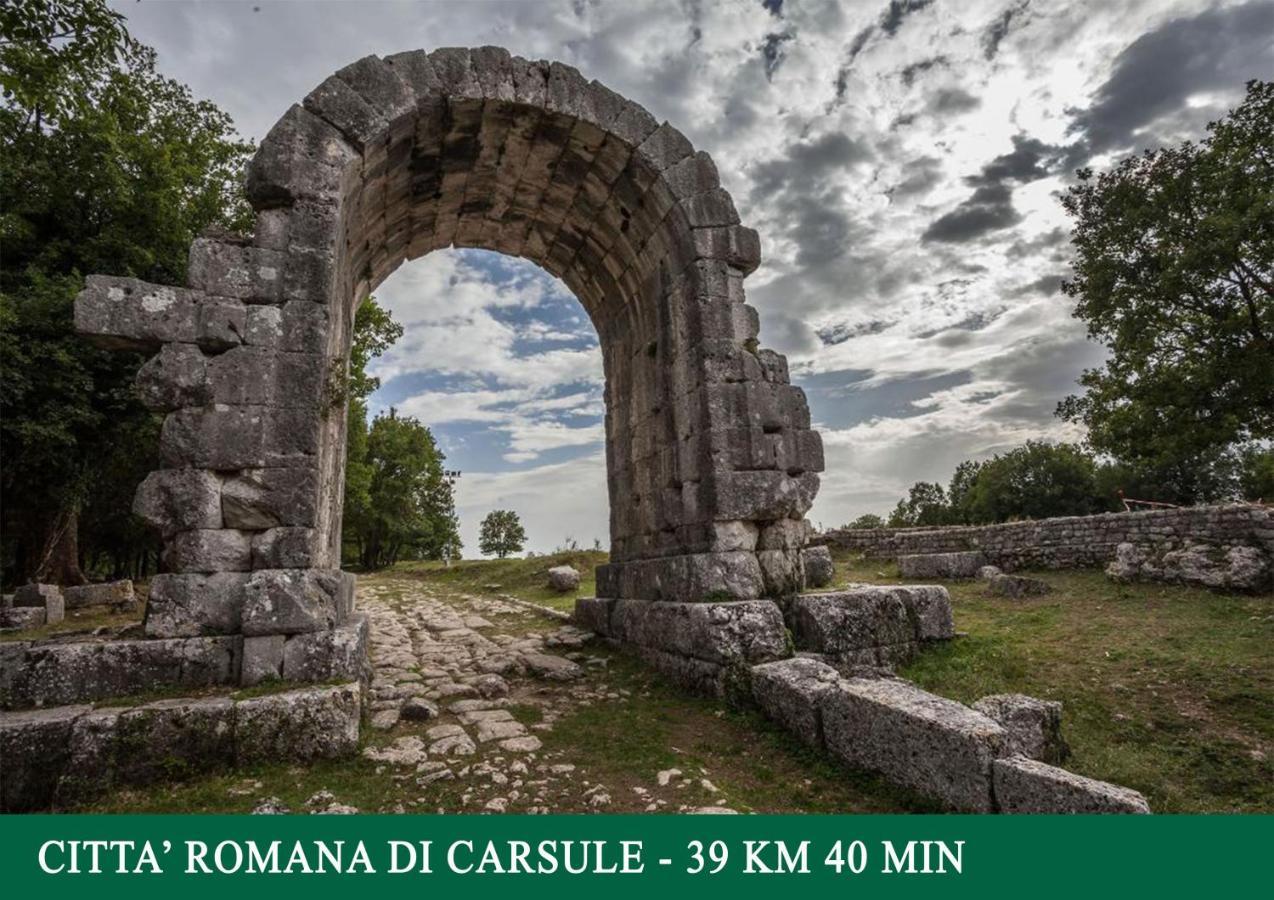 Agriturismo Sant'Angelo Holiday Farm Gualdo Cattaneo 外观 照片