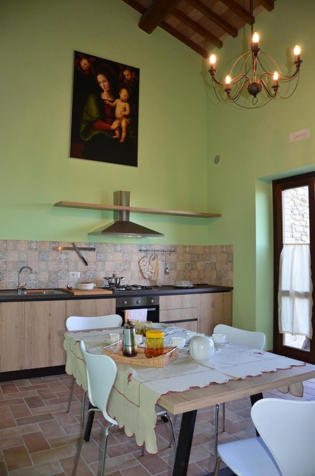 Agriturismo Sant'Angelo Holiday Farm Gualdo Cattaneo 外观 照片